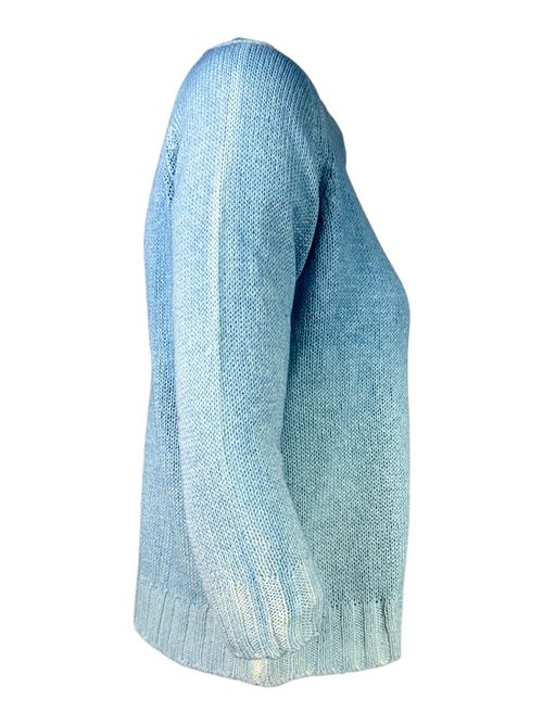 girocollo donna areografato azzurro Alessandro Aste | TEBE-SPRAYARTNUVOL